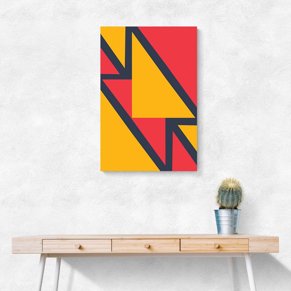 Bright Geometric #2 Wall Art