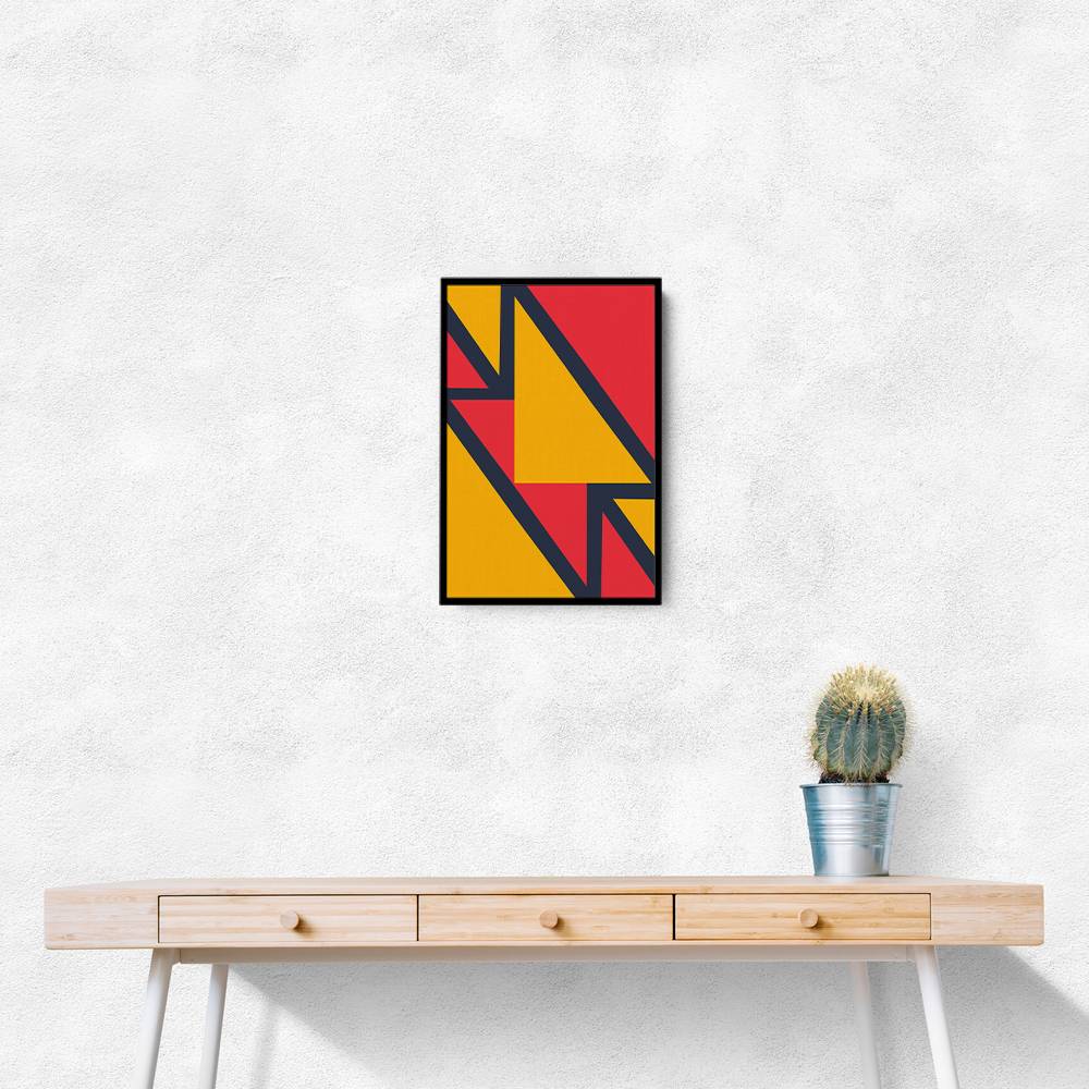 Bright Geometric #2 Wall Art