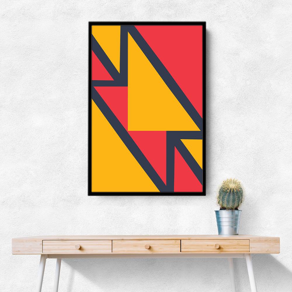 Bright Geometric #2 Wall Art