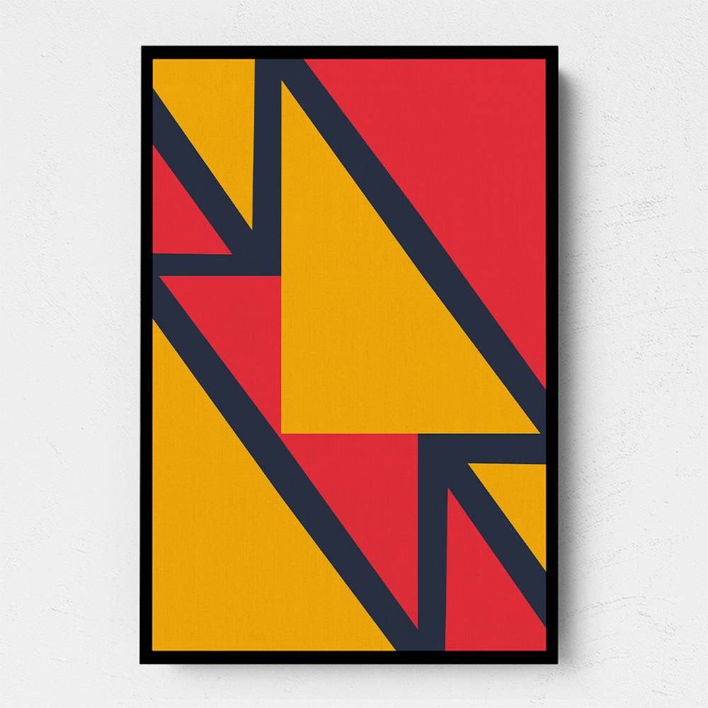 Bright Geometric #2 Wall Art