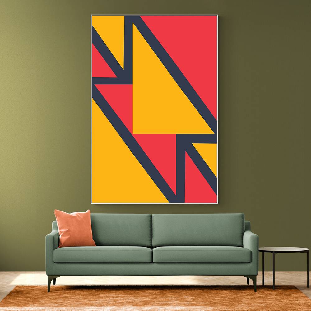 Bright Geometric #2 Wall Art