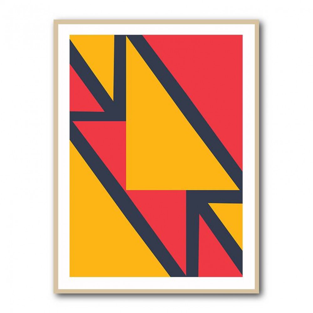 Bright Geometric #2 Wall Art