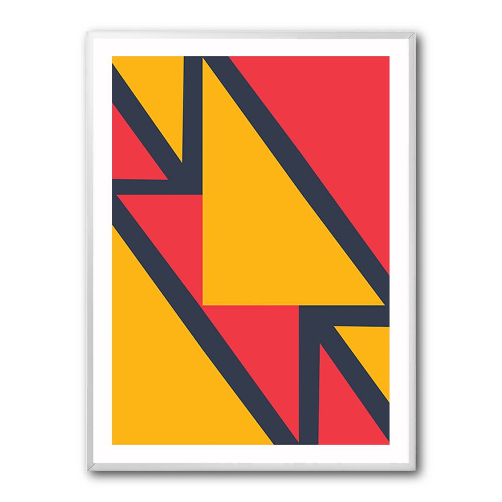 Bright Geometric #2 Wall Art