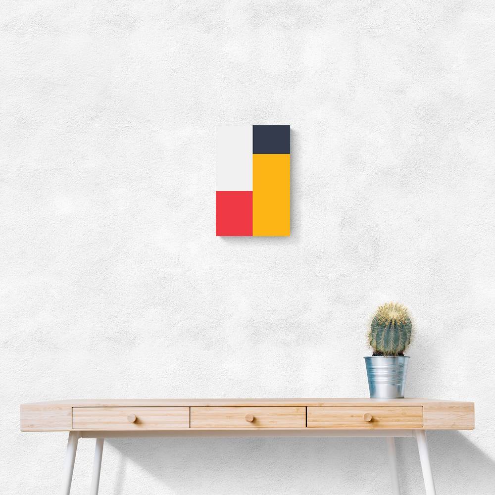 Bright Geometric #4 Wall Art