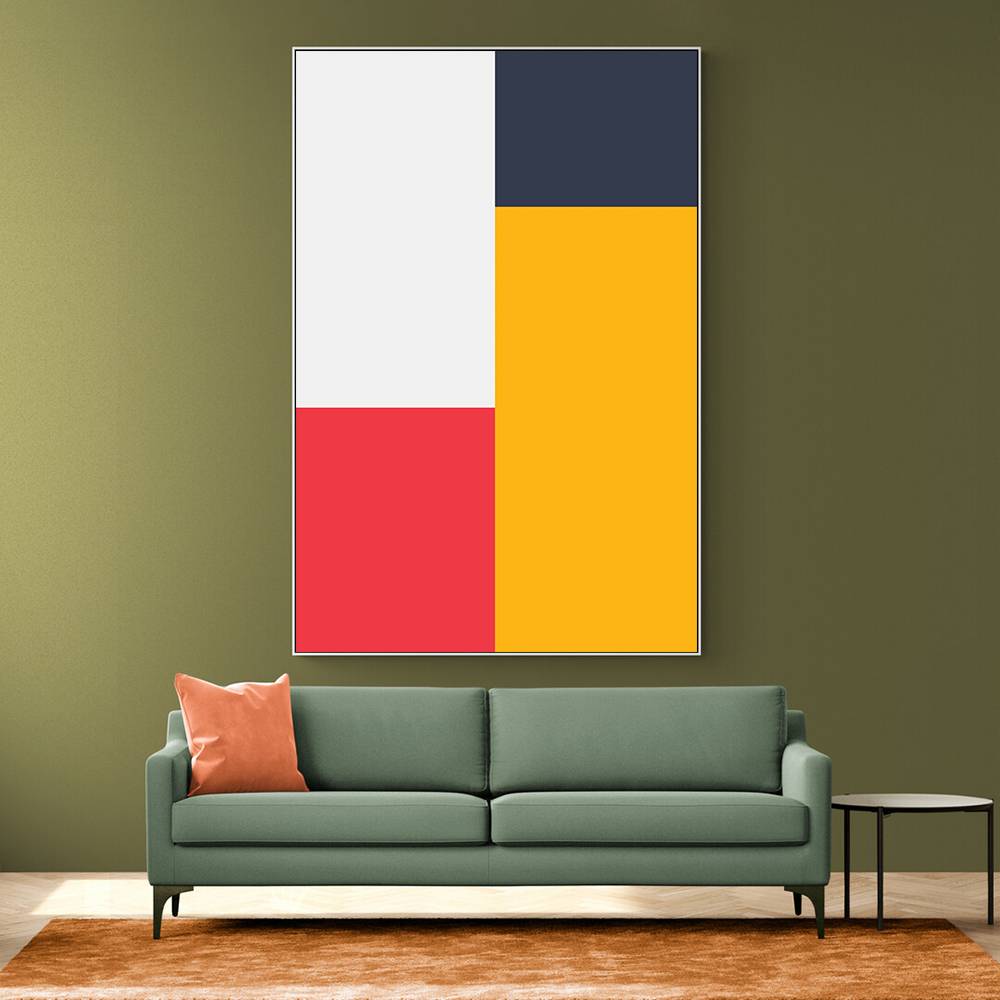 Bright Geometric #4 Wall Art