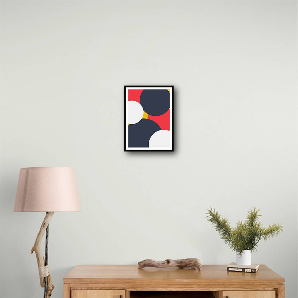 Bright Geometric #3 Wall Art