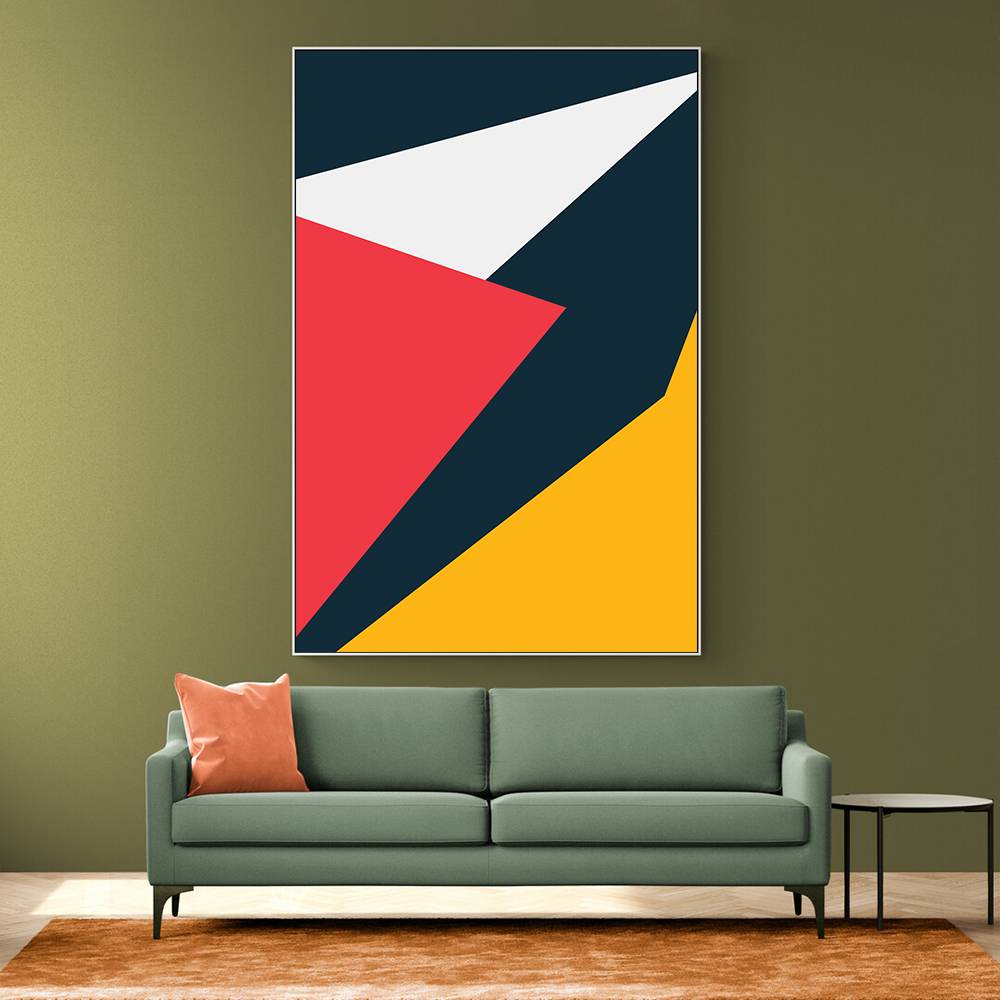 Bright Geometric #5 Wall Art