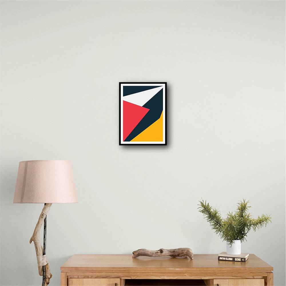 Bright Geometric #5 Wall Art