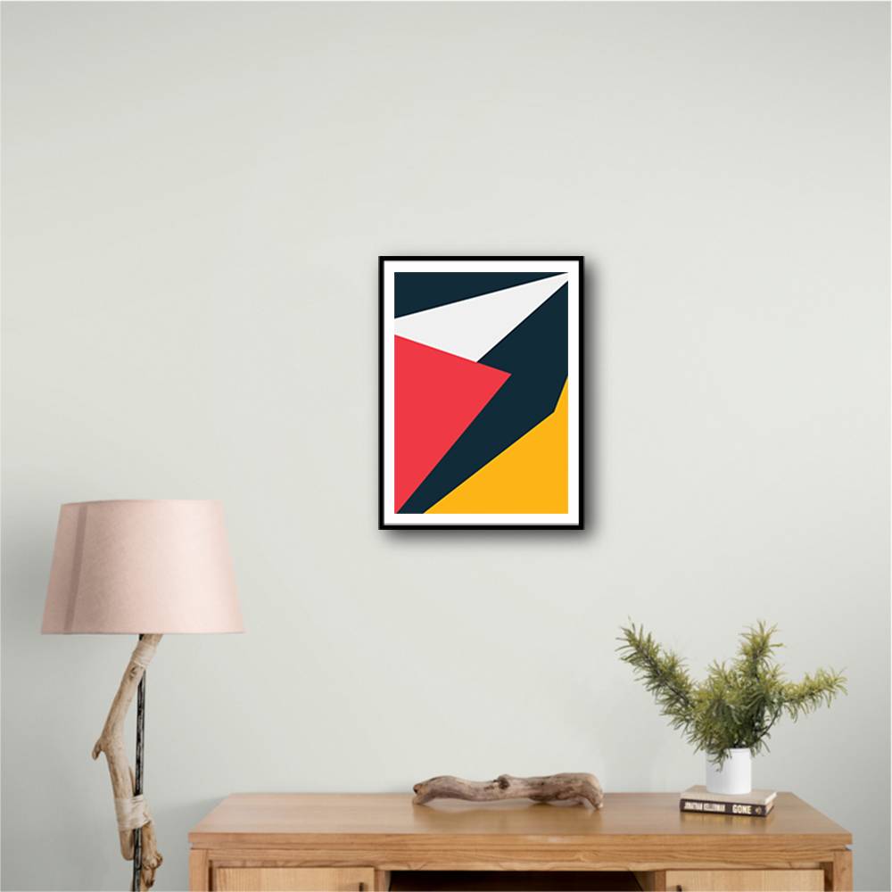 Bright Geometric #5 Wall Art