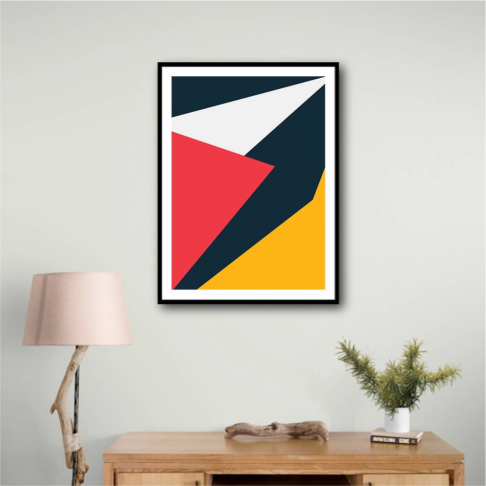 Bright Geometric #5 Wall Art