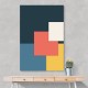 Bright Geometric Series #1 Wall Art