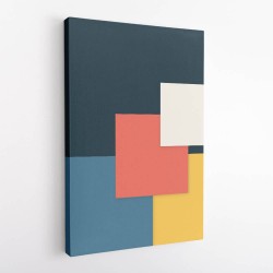 Bright Geometric Series #1 Wall Art