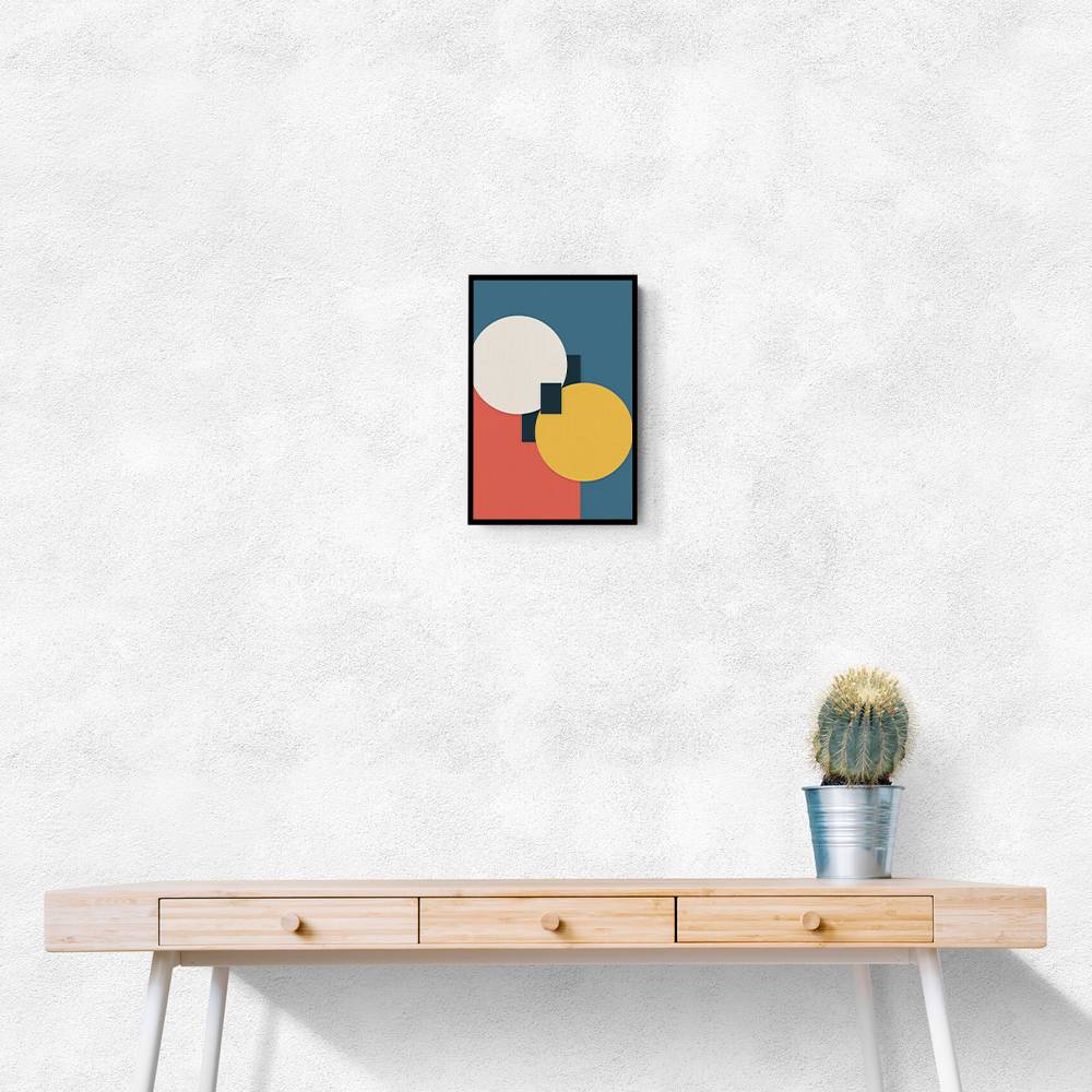 Bright Geometric Series #2 Wall Art