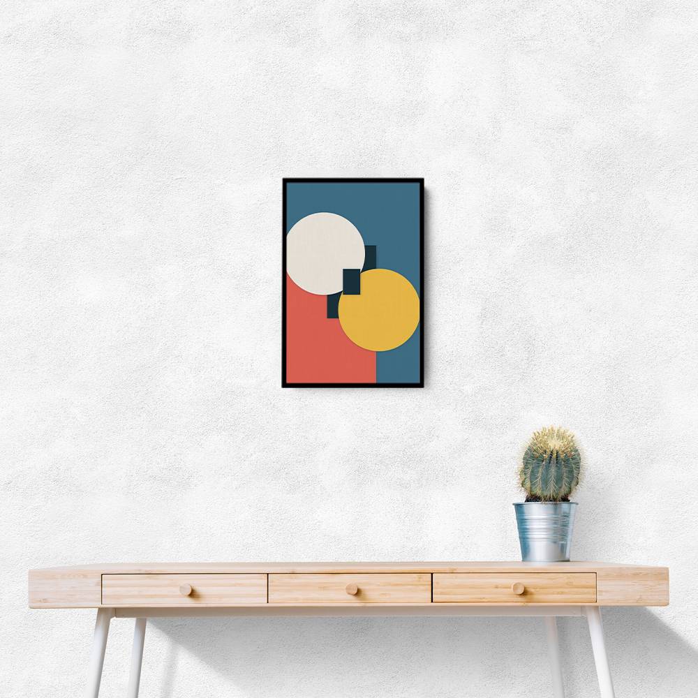 Bright Geometric Series #2 Wall Art