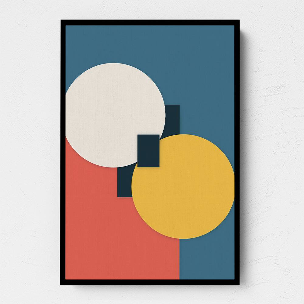 Bright Geometric Series #2 Wall Art