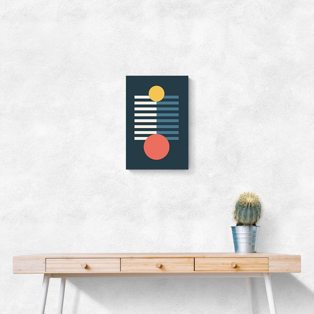 Bright Geometric Series #3 Wall Art