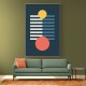 Bright Geometric Series #3 Wall Art