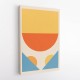 Bright Minimal Shapes Series #1 Wall Art