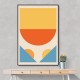 Bright Minimal Shapes Series #1 Wall Art