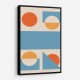 Bright Minimal Shapes Series #2 Wall Art