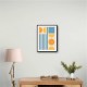 Bright Minimal Shapes Series #3 Wall Art