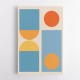 Bright Minimal Shapes Series #4 Wall Art