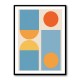 Bright Minimal Shapes Series #4 Wall Art