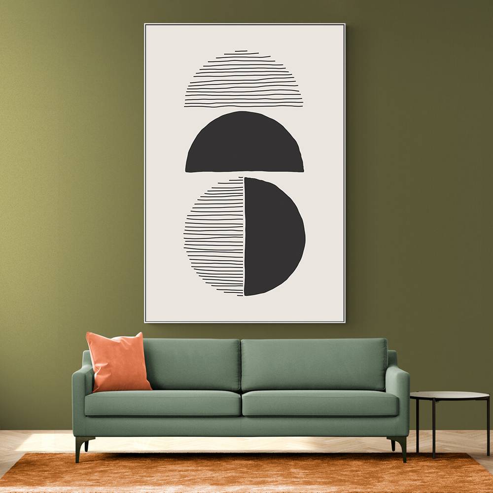 Circles and Lines #2 Wall Art