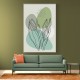 Color Abstract Plants #1 Wall Art