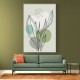 Color Abstract Plants #3 Wall Art