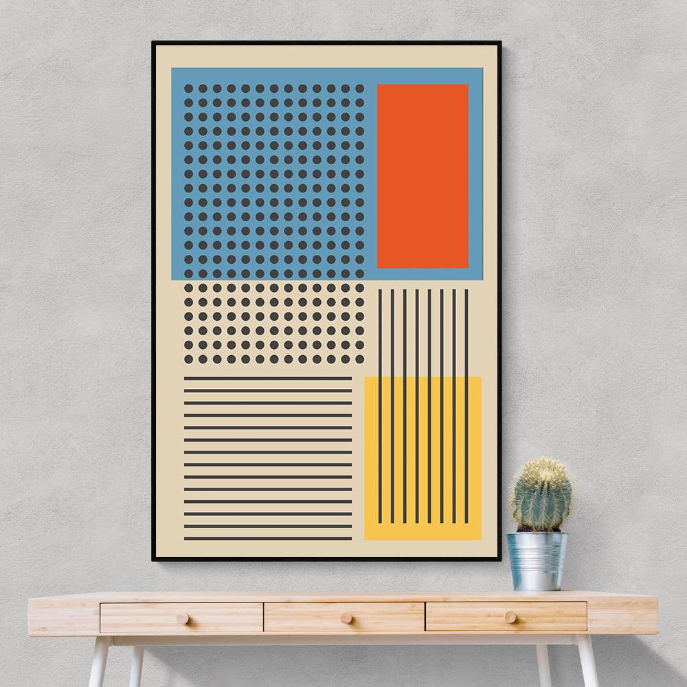 Minimal Abstract Shapes Series #14 Wall Art