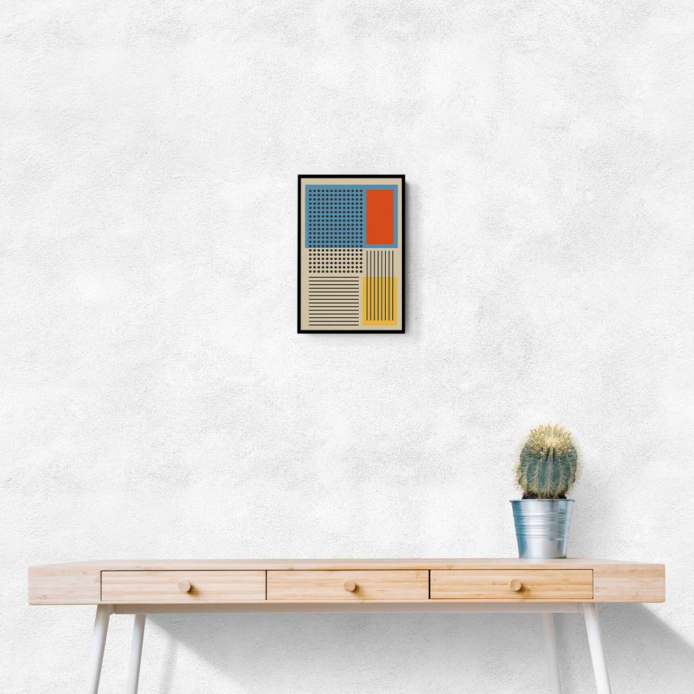 Minimal Abstract Shapes Series #14 Wall Art