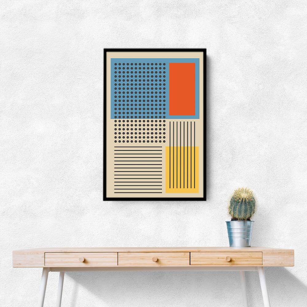 Minimal Abstract Shapes Series #14 Wall Art