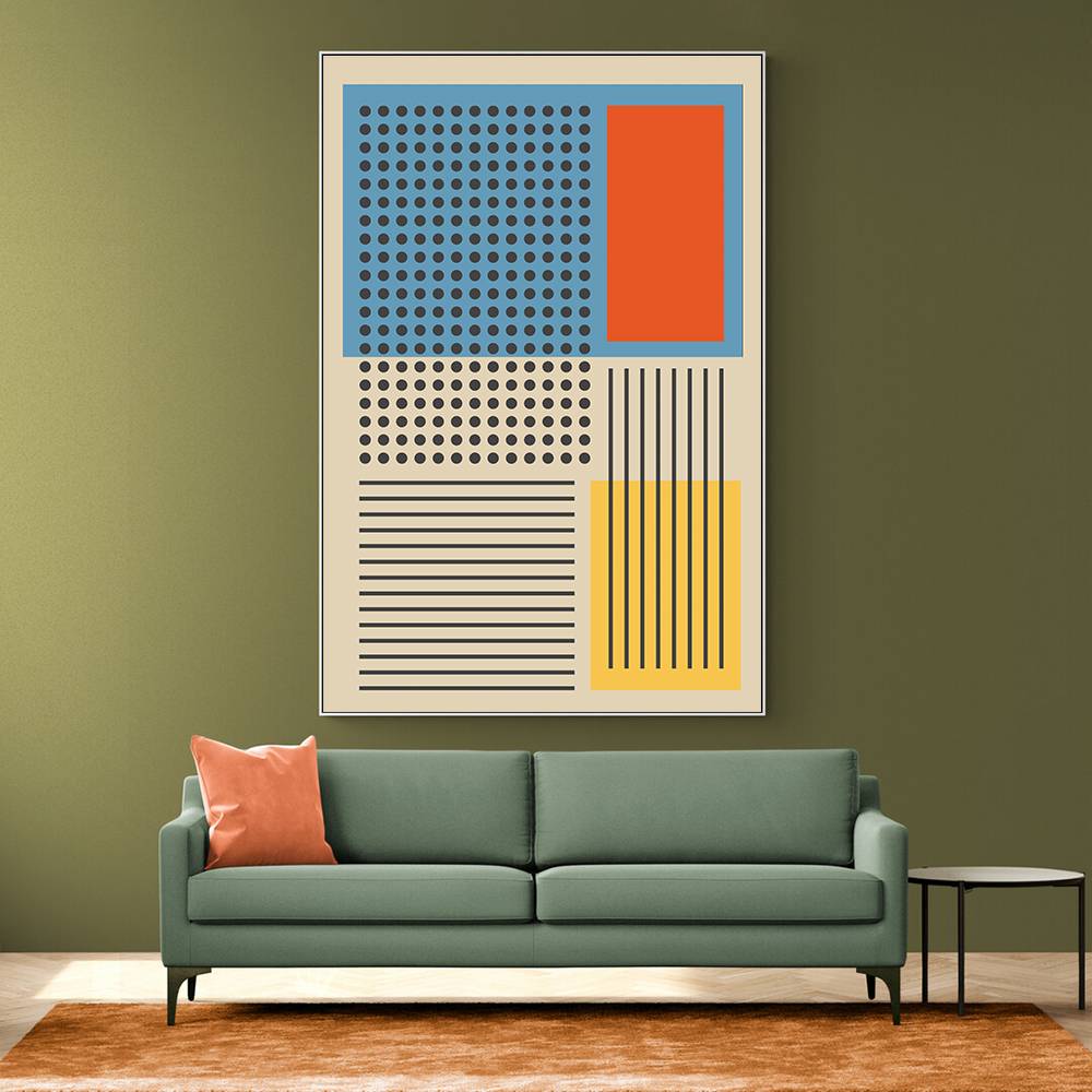 Minimal Abstract Shapes Series #14 Wall Art