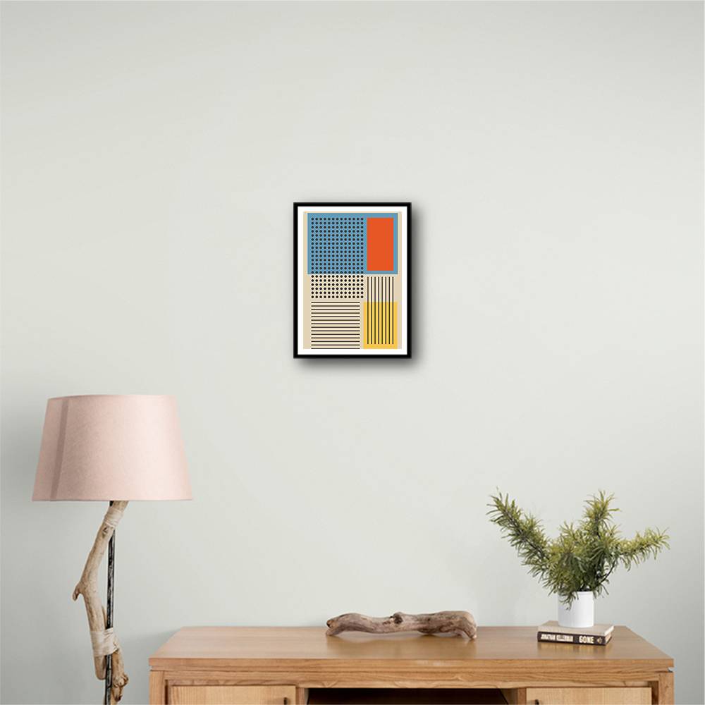 Minimal Abstract Shapes Series #14 Wall Art