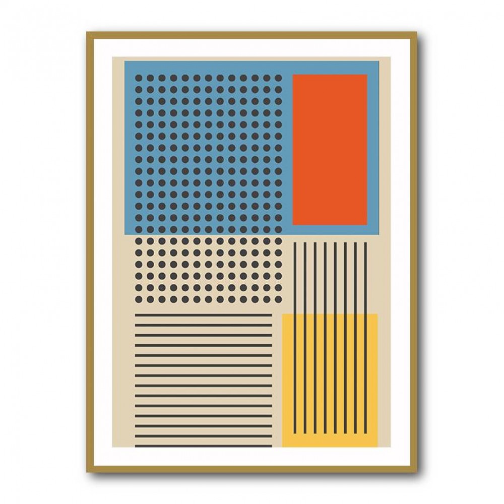 Minimal Abstract Shapes Series #14 Wall Art