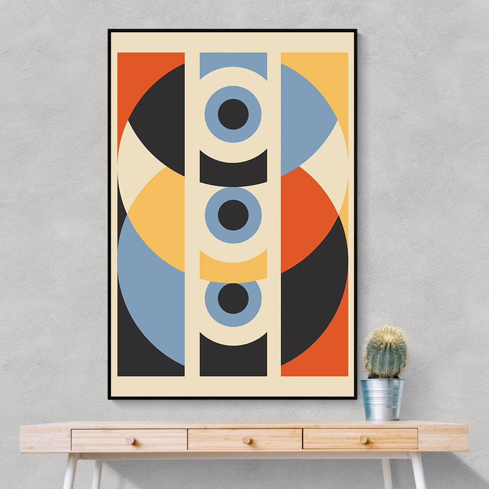 Minimal Abstract Shapes Series #18 Wall Art