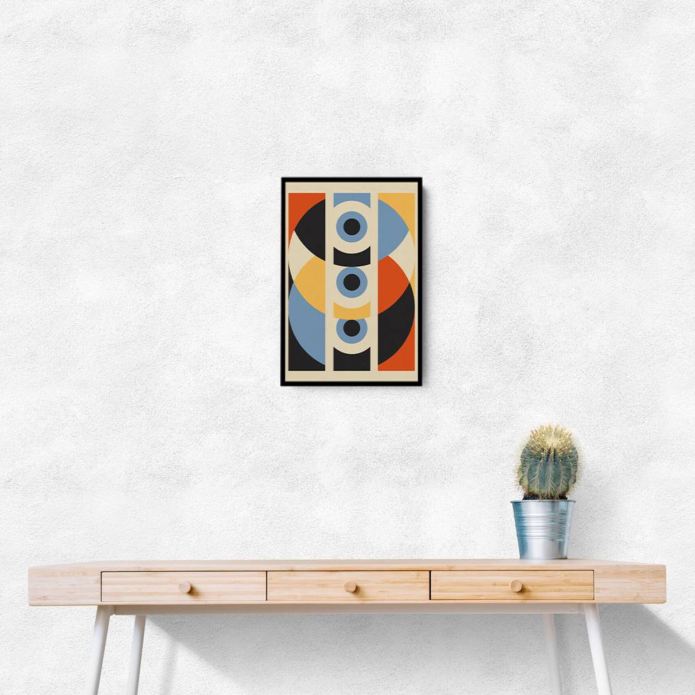 Minimal Abstract Shapes Series #18 Wall Art