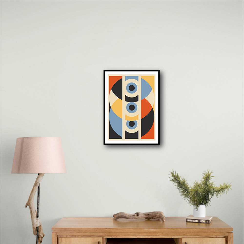 Minimal Abstract Shapes Series #18 Wall Art