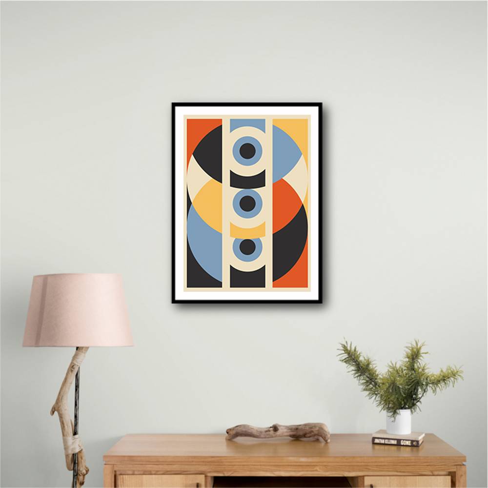 Minimal Abstract Shapes Series #18 Wall Art