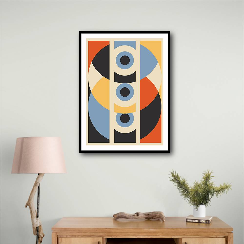 Minimal Abstract Shapes Series #18 Wall Art