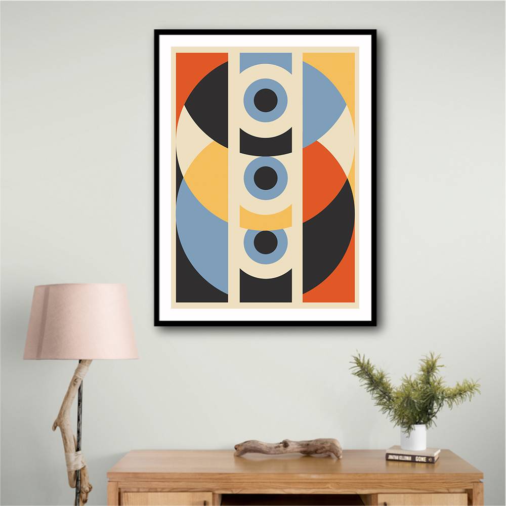 Geometric Pattern Wall Art