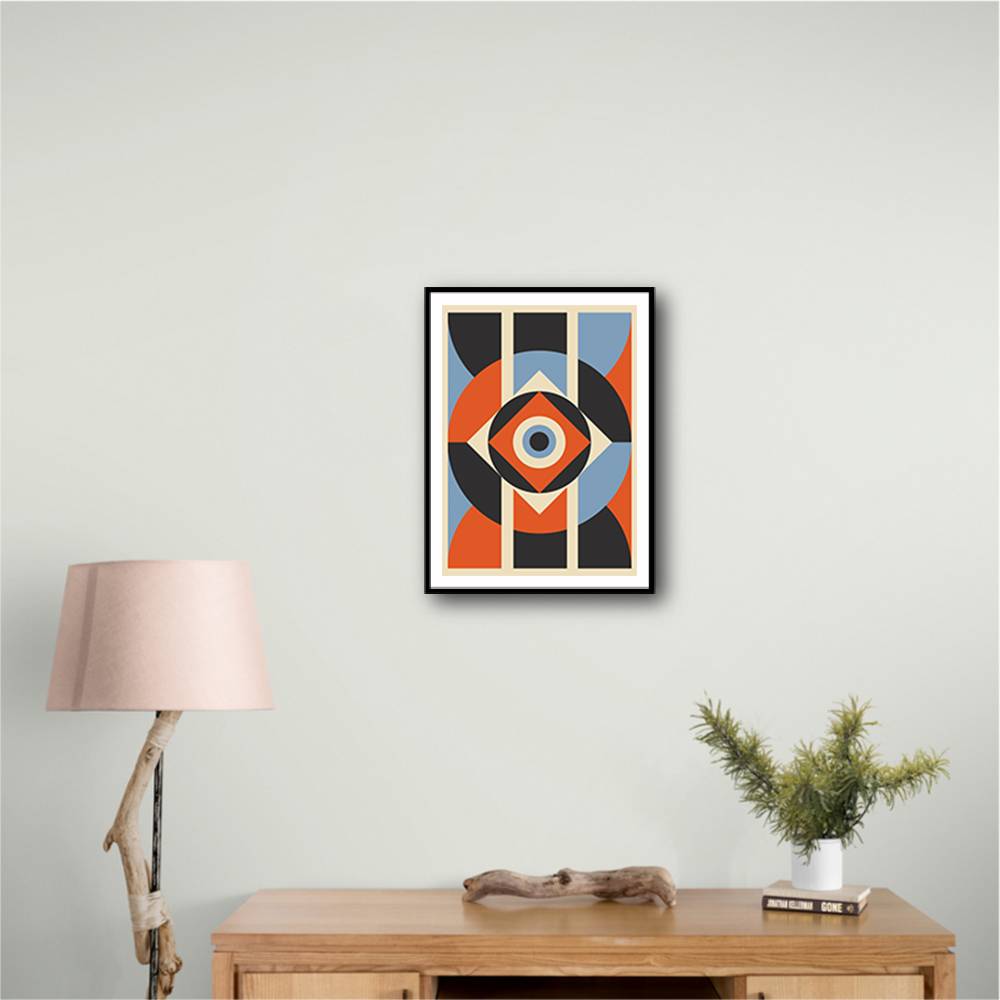 Minimal Abstract Shapes Series #19 Wall Art