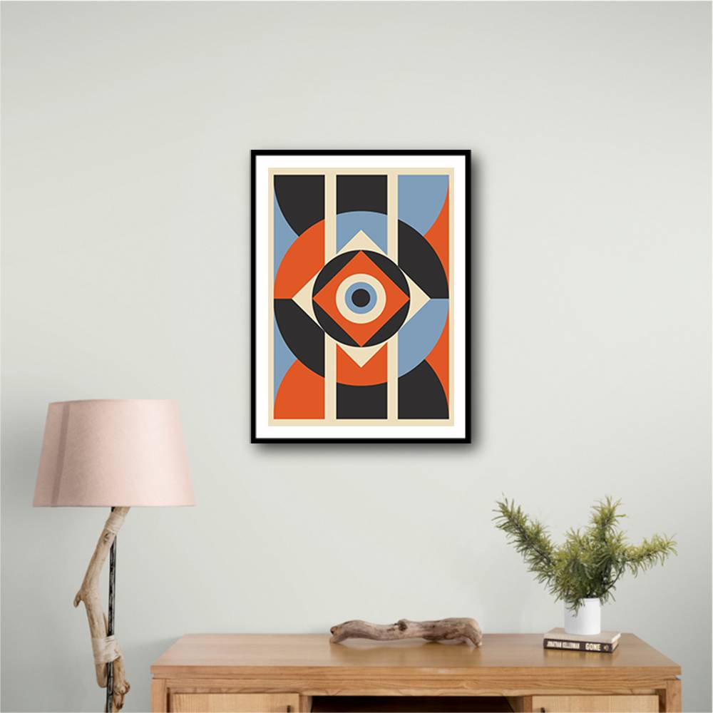 Minimal Abstract Shapes Series #19 Wall Art