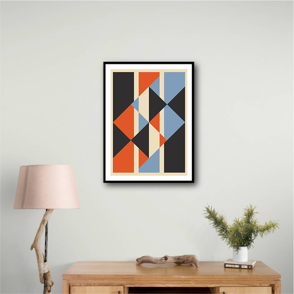 Minimal Abstract Shapes Series #21 Wall Art