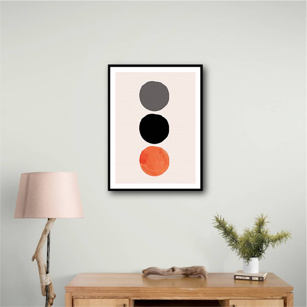 Minimal Abstract Shapes Series #27 Wall Art