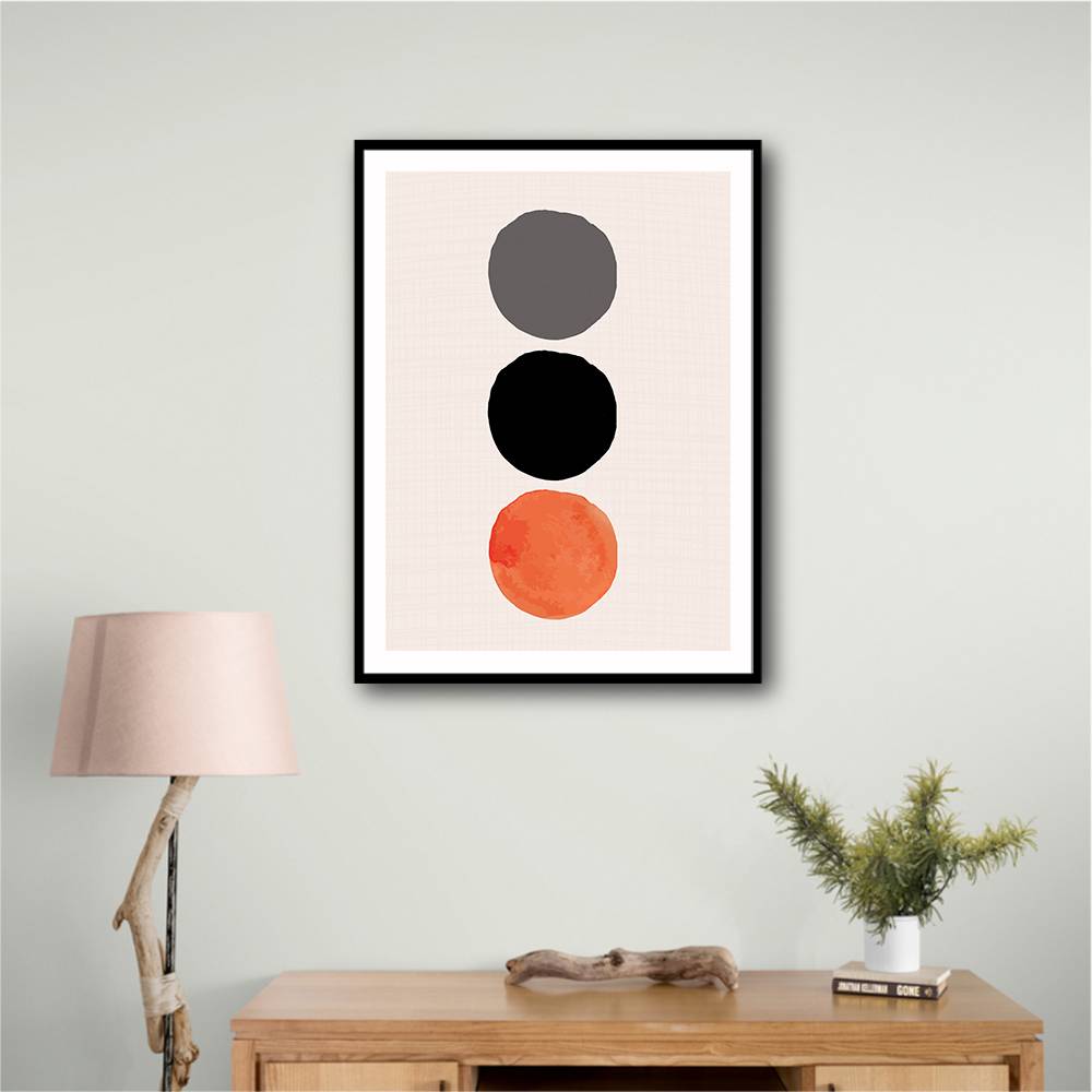 Minimal Abstract Shapes Series #27 Wall Art