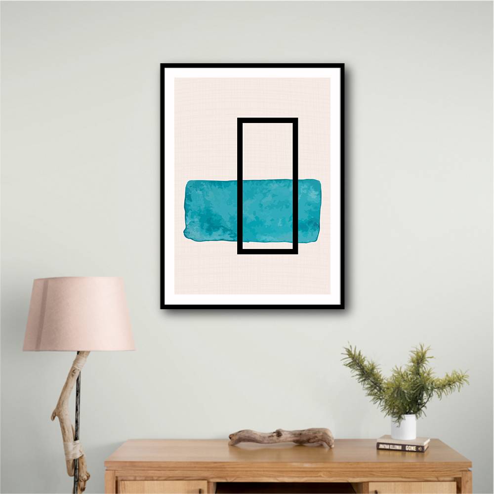 Minimal Abstract Shapes Series #29 Wall Art