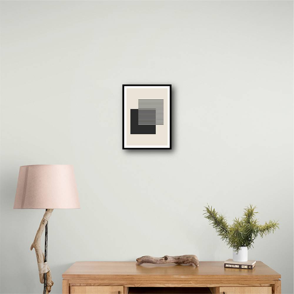 Minimal Abstract Shapes Series #31 Wall Art