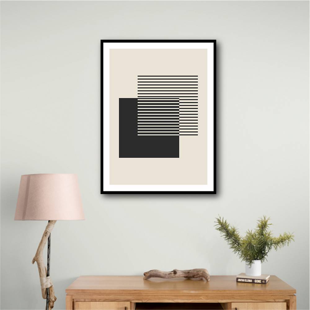 Minimal Abstract Shapes Series #31 Wall Art